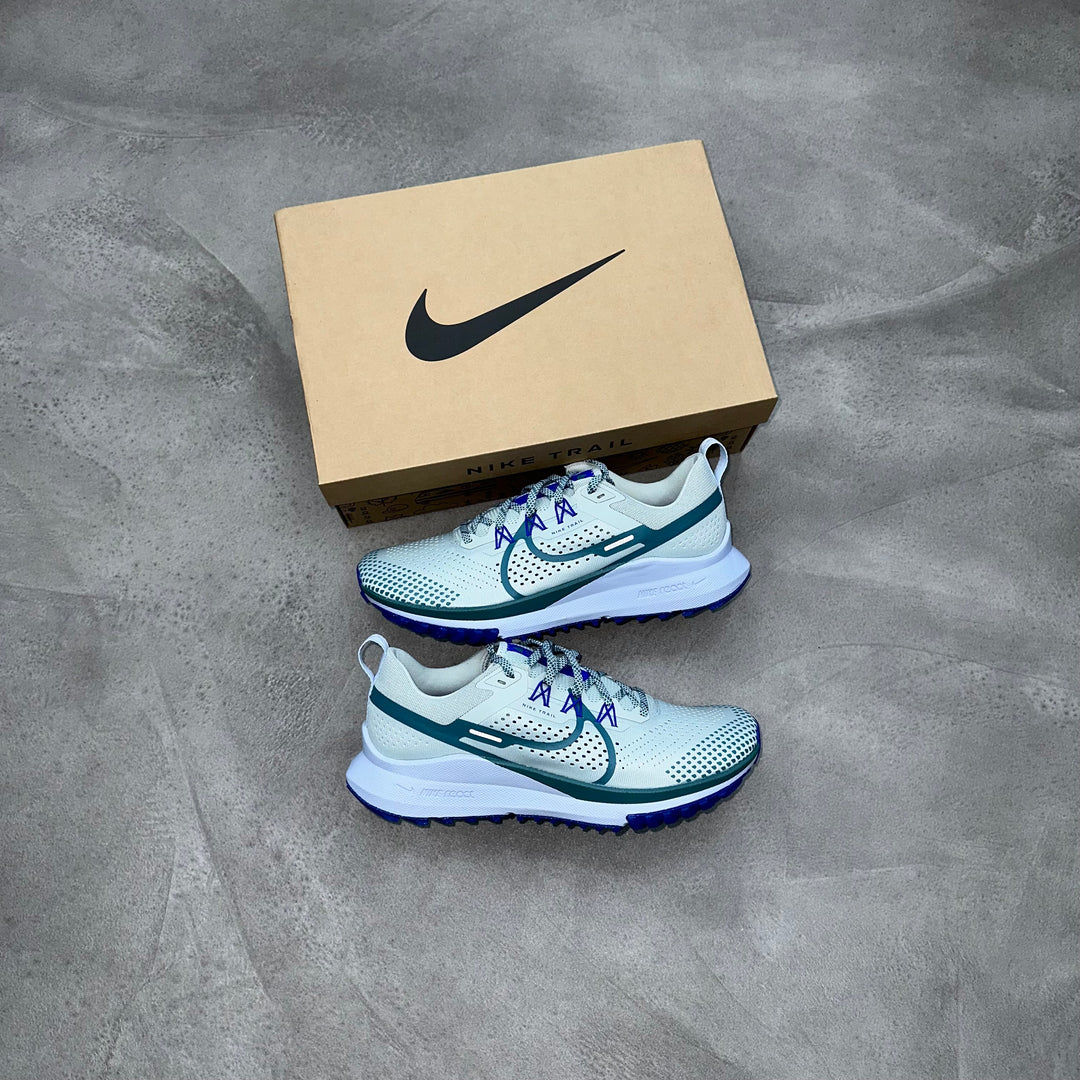 Nike React Pegasus Trail 4 - Light Silver/Mineral Teal