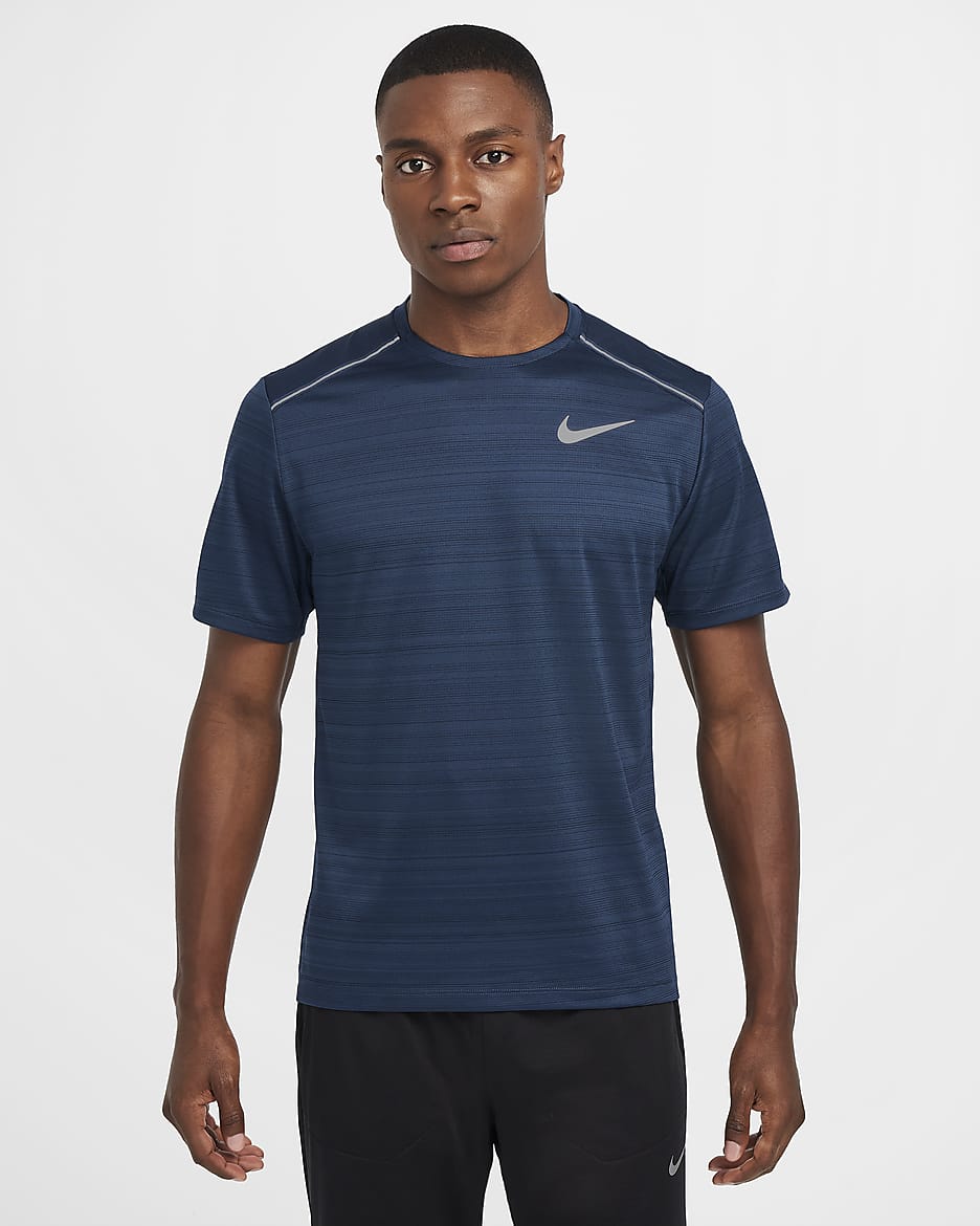 Nike Miler 1.0 T-Shirt - Armoury Navy