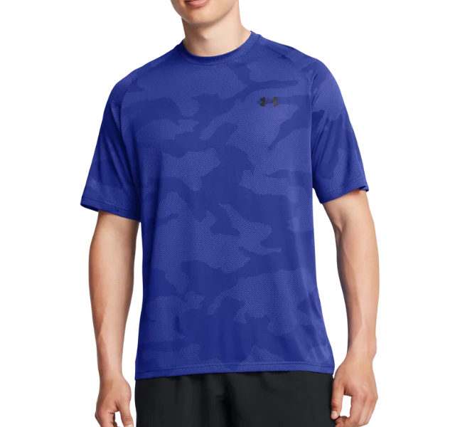 Under Armour Velocity Jacquard T-Shirt - Royal Blue