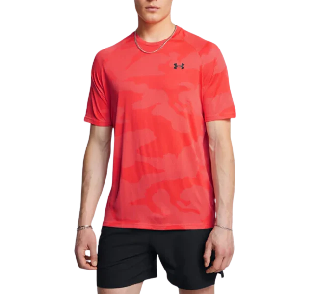 Under Armour Velocity Jacquard T-Shirt - Beta Pink