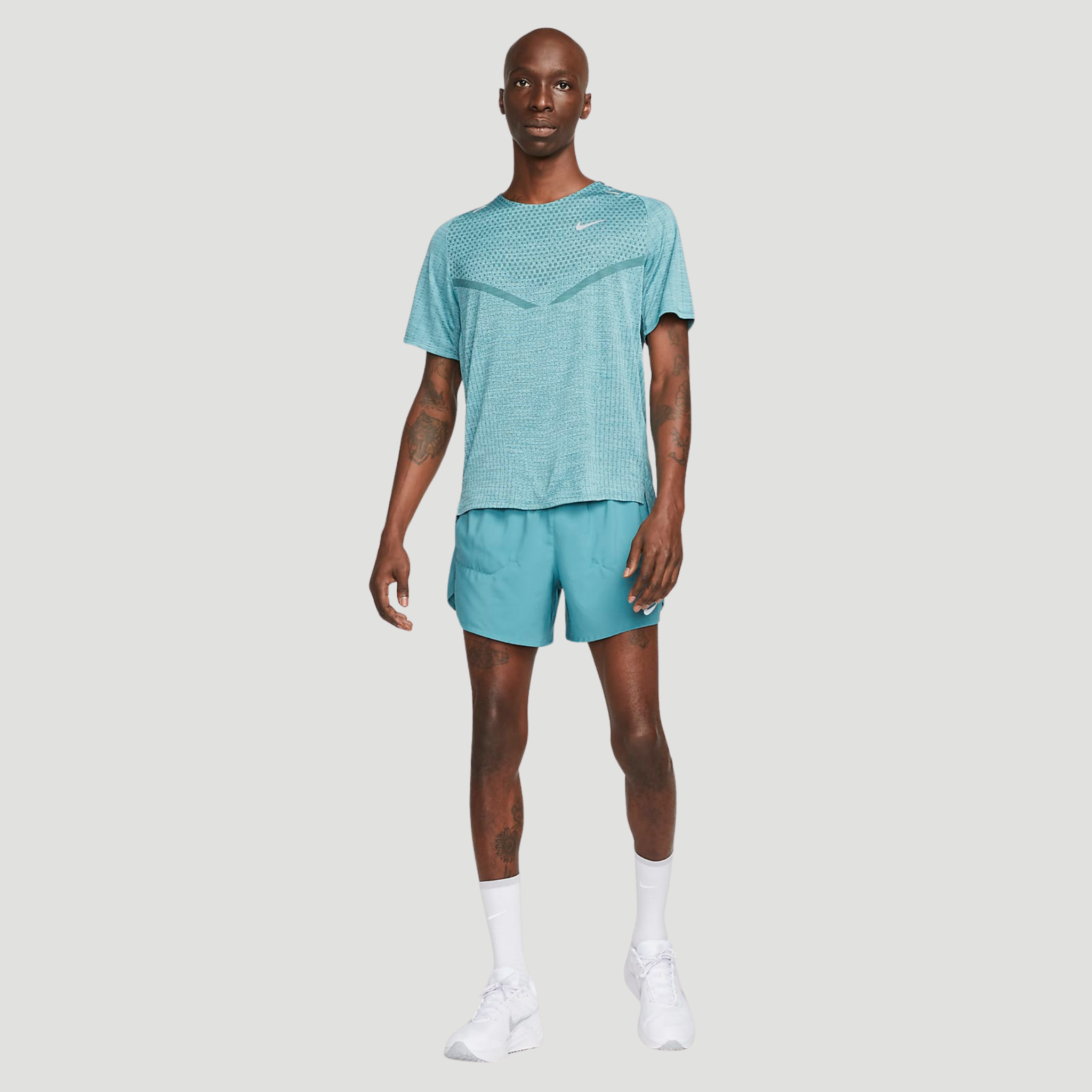 nike t shirt aqua