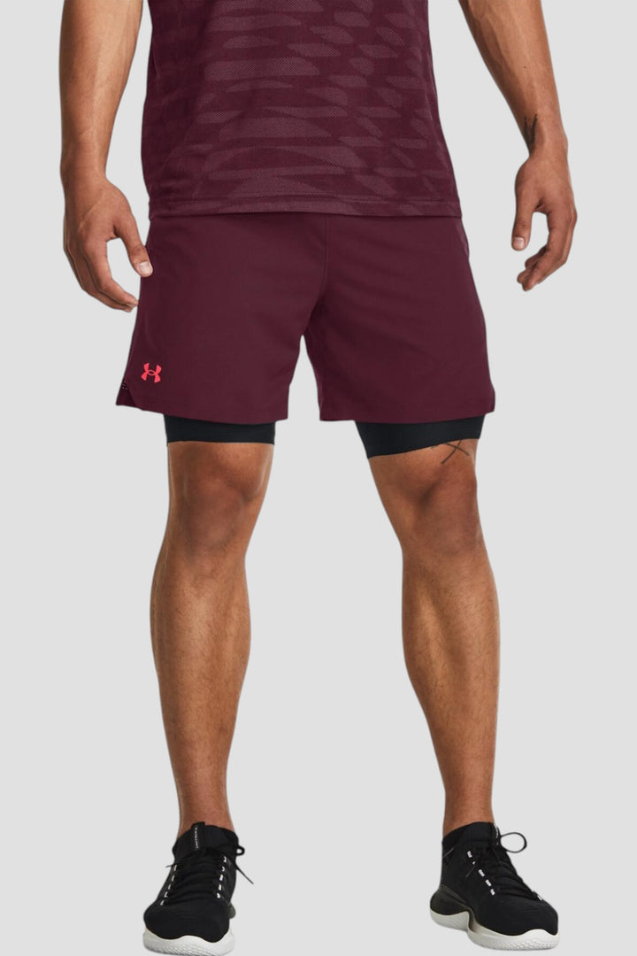 Under Armour Varsity Woven Shorts - Burgundy