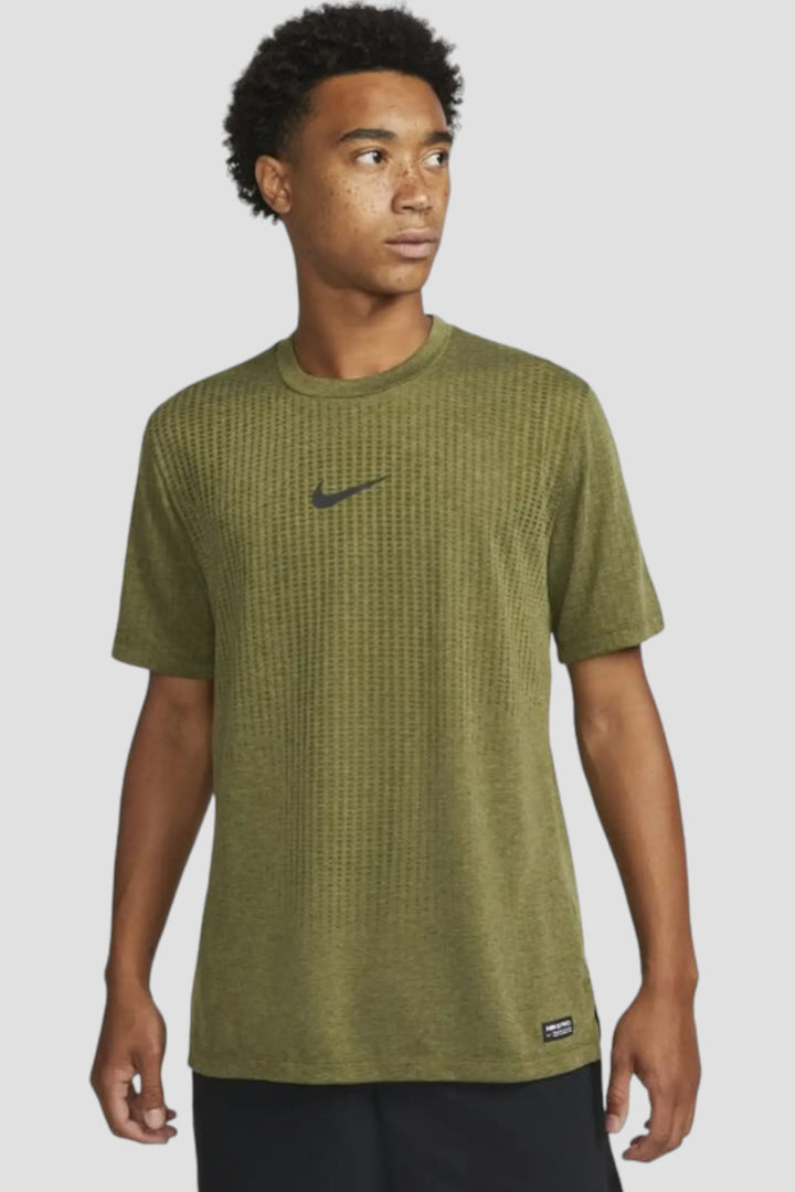 Nike Pro Lock T-Shirt - Khaki