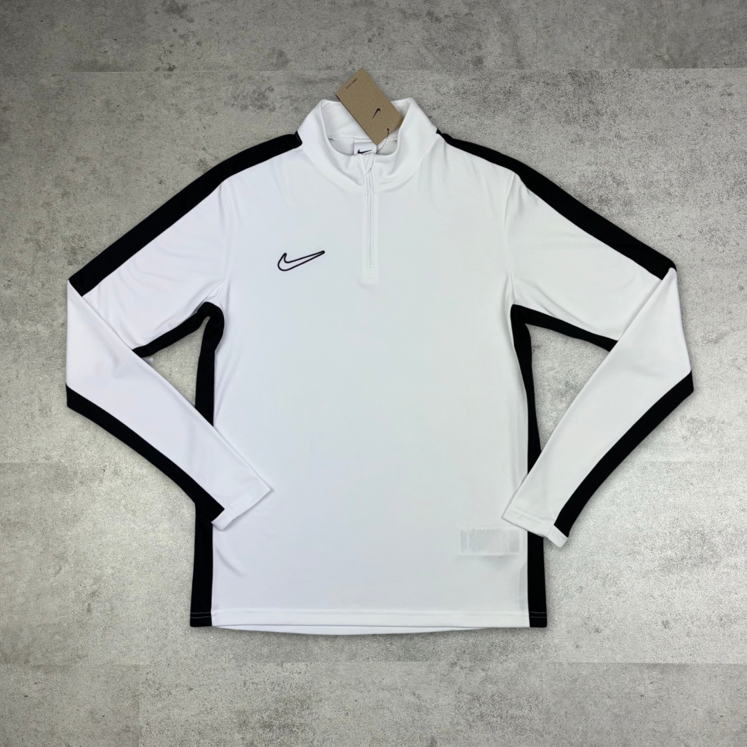 Nike Academy Half Zip - White / Black