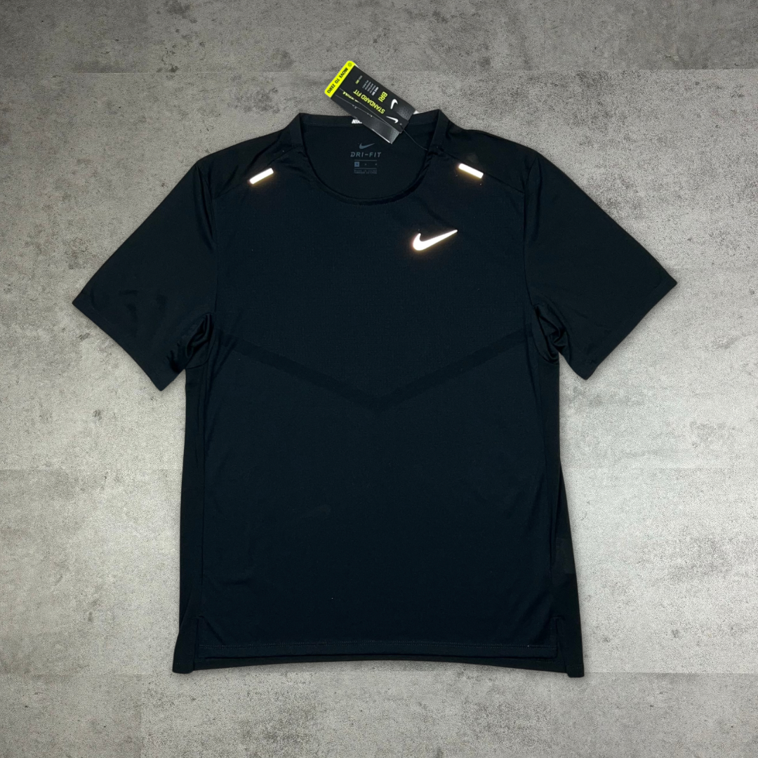 Nike Rise 365 T-Shirt - Black