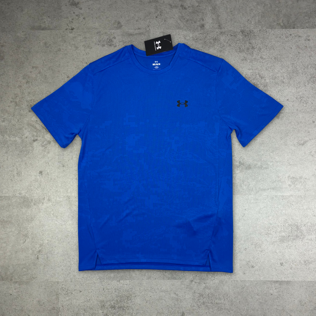 Under Armour Tech Vent Jacquard T-Shirt - Royal Blue