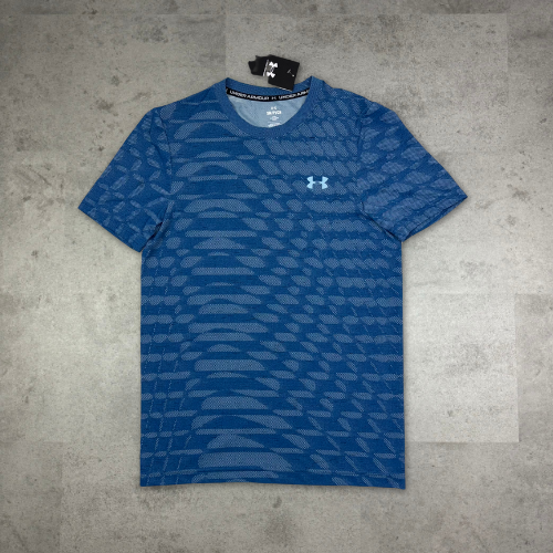 Under Armour Seamless RippleT-Shirt - Blue
