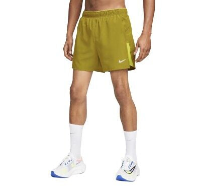 Nike 5Inch Challenger Shorts - Moss/Cactus Green