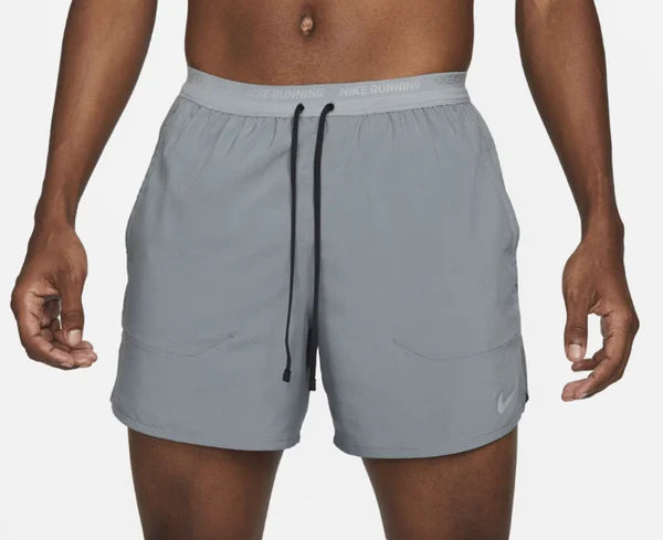 Nike 5Inch Flex Stride Shorts - Stone Grey