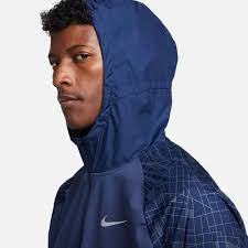 Nike Repel Run Division Windrunner - Navy