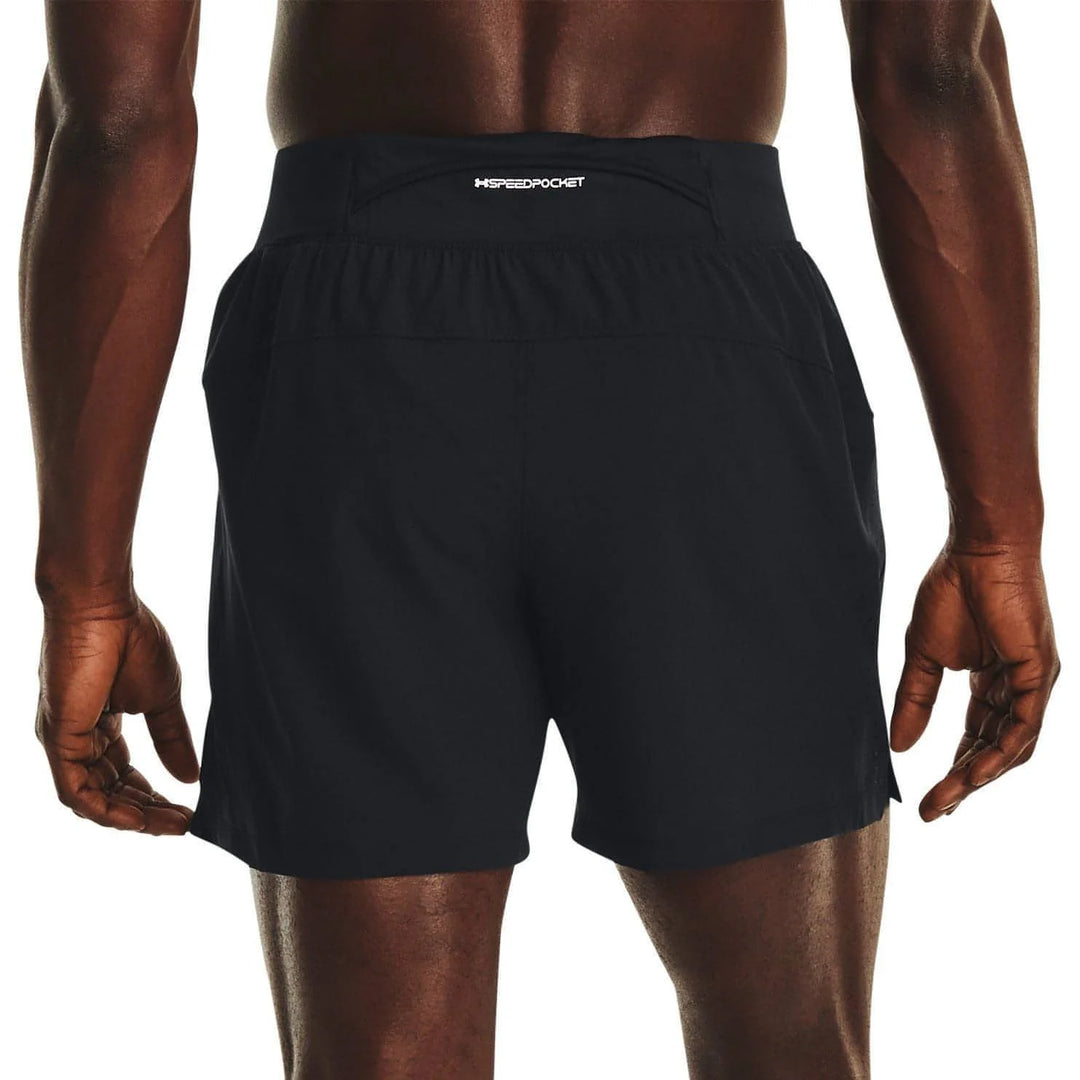 Under Armour 5Inch Launch Elite Speedpocket Shorts - Black