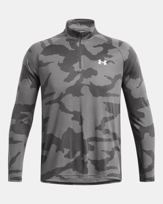 Under Armour Velocity Jacquard Half-Zip - Grey