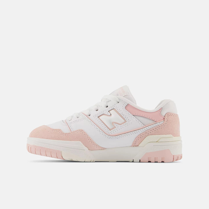 New Balance 550 Pink Haze Trainers (W) - White/Pink